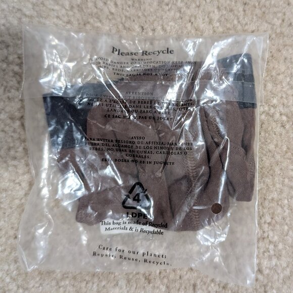 NWT MeUndies UltraModal™ Core Pouch Front Thong, M, dark brown - Picture 4 of 10